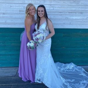 Azazie Wisteria Size 6